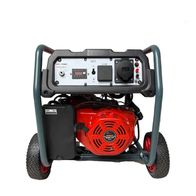 Easy Power KM14500 8KVA Petrol Generator - 8.5KW Maximum Power, Electric Start & Wheels