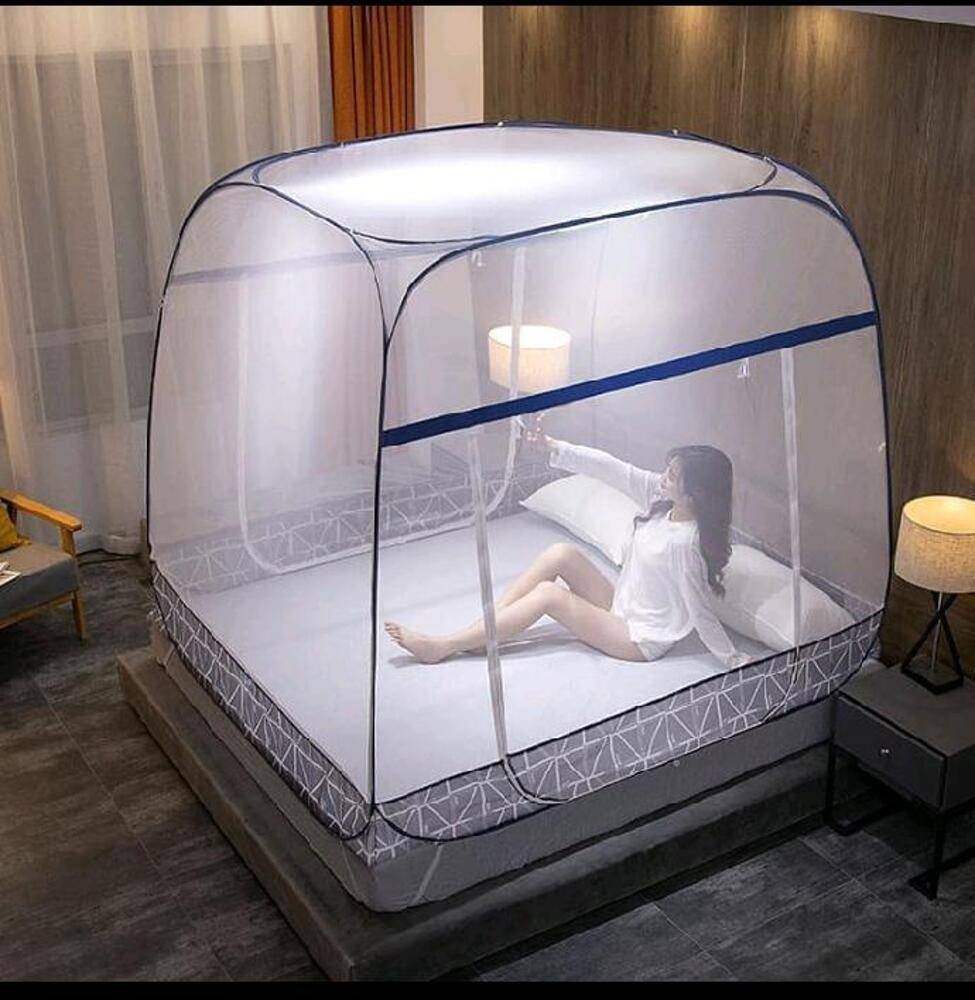 5x6 Folding Home Mosquito Net Canopy Net - White