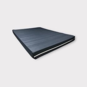 6x6 Leather Waterproof Mattress Cover (mackintosh) - black