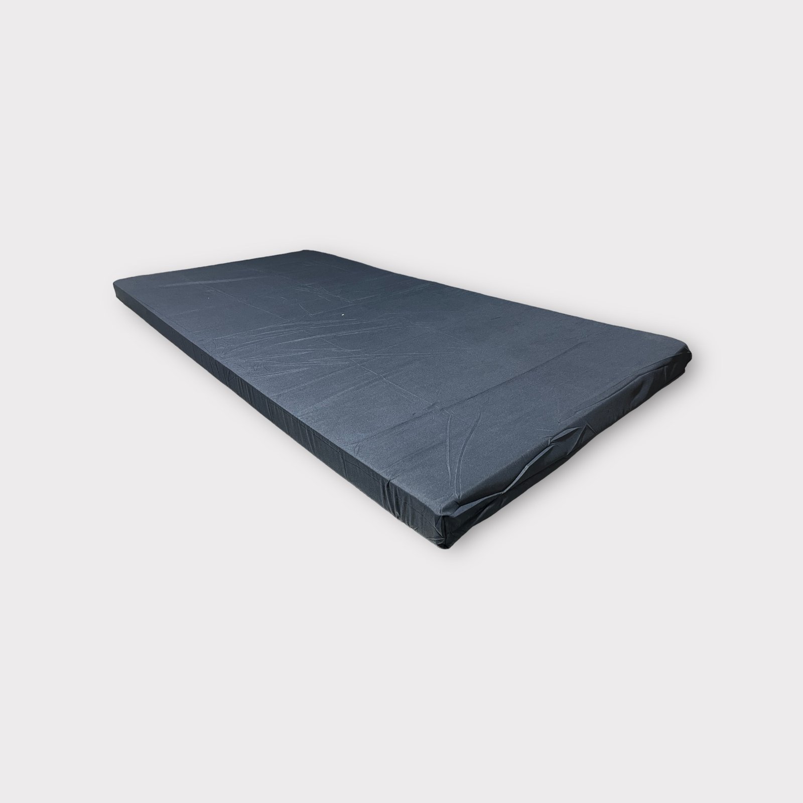 6x6 Leather Waterproof Mattress Cover (mackintosh) - black