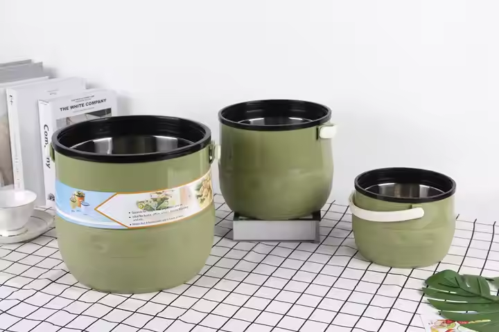 Daydays Insulated Stainless Steel Casserole Set - Colour Varies