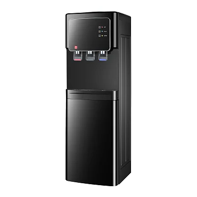 Blackark 3-Tap Water Dispenser with Fridge – Hot, Cold &amp; Warm Water