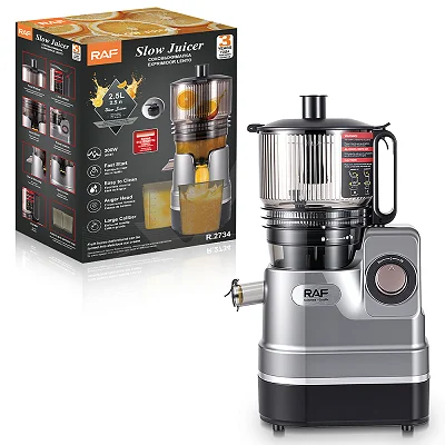 RAF Slow Juicer 2.5L Cold Press Juicing Machine (Model R.2734, 300W)