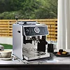 Winning Star ST-9714 20 Bar Semi-Automatic Espresso Coffee Machine with Grinder – Silver
