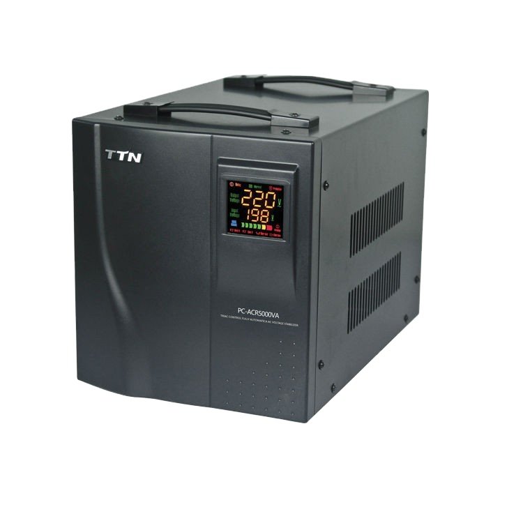 5000W Automatic Voltage Stabilizer TNNPC-SVR5000VA - Black