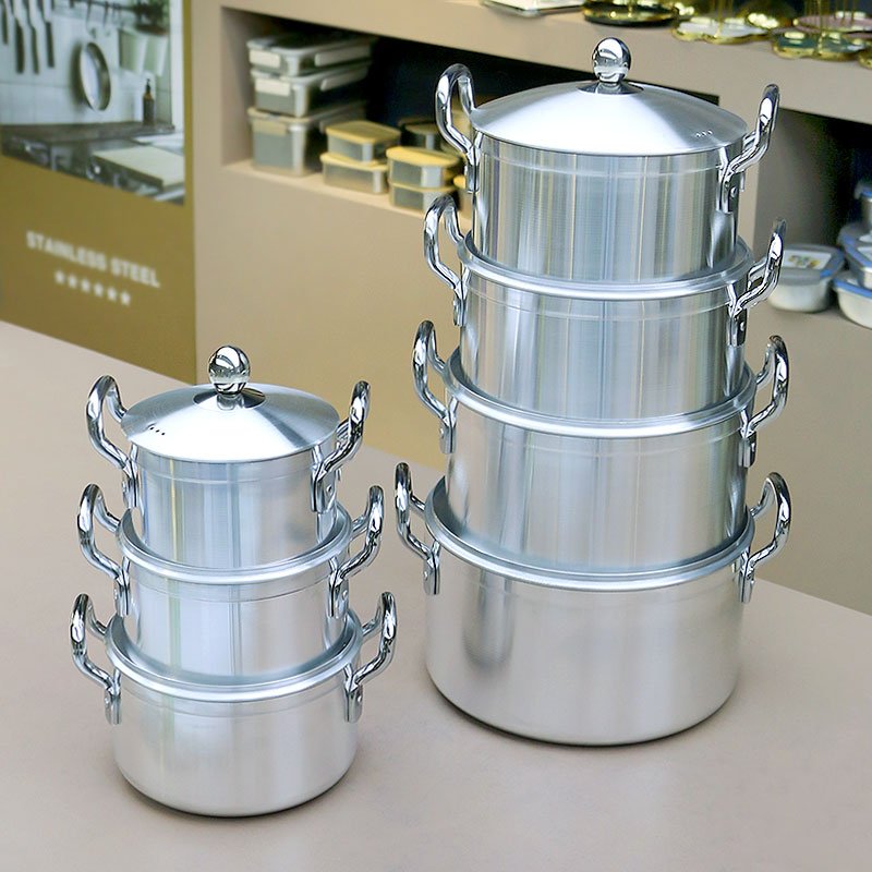 Aluminum Cookware Set 7PCS Cooking Pot Set
