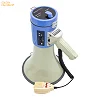 Rechargeable Handheld Megaphone with USB/SD MP3 Playback & Siren