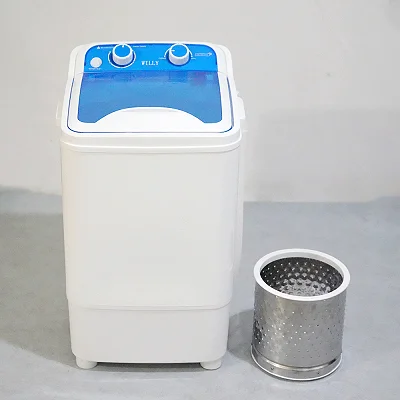 8KG Semi-Automatic Top Loading Washing Machine for Clothes &amp; Shoes - White