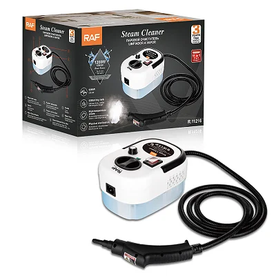 RAF R.11216 Multi-Functional 11-in-1 High-Pressure Steam Cleaner – 1500W &amp; 1200ml Tank