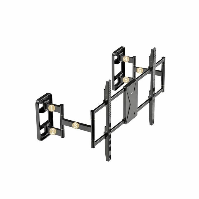 75–100 Inch Adjustable Full Motion TV Wall Bracket – Heavy Duty