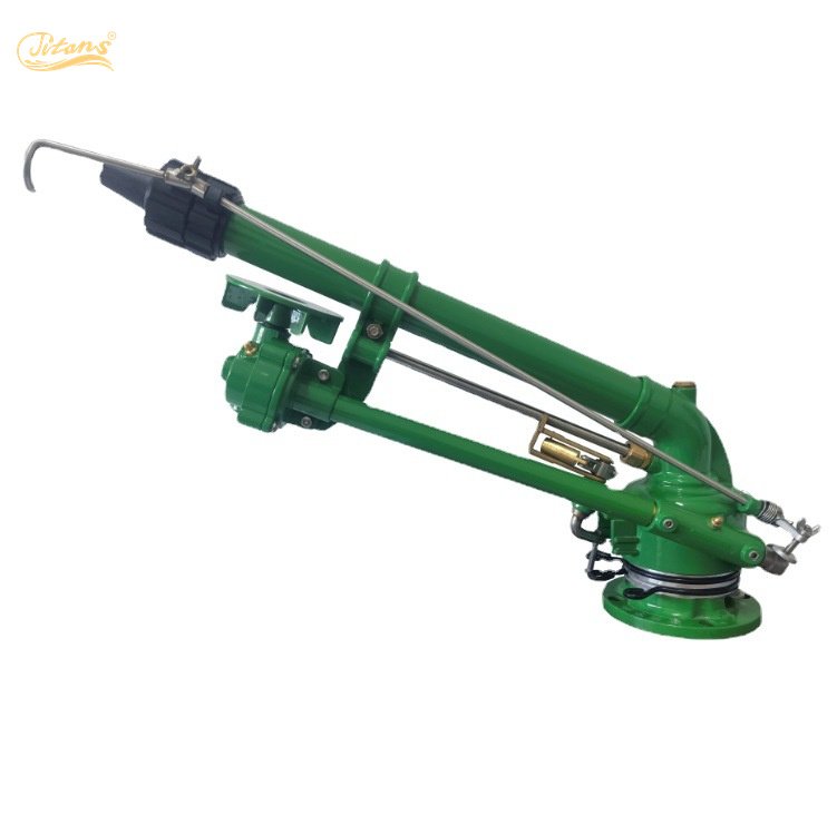 100m Irrigation Rain Gun Sprinkler - Heavy Duty Agricultural Water Sprinkler for Large Farms