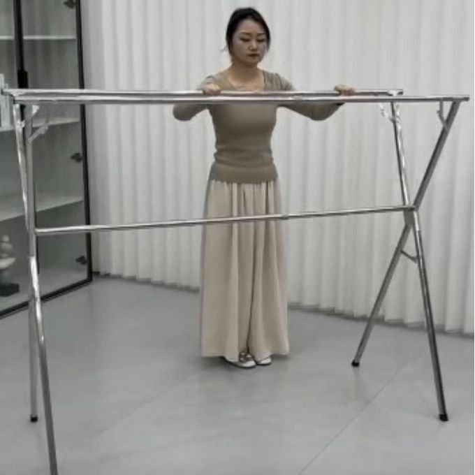 Foldable Clothes Drying Rack