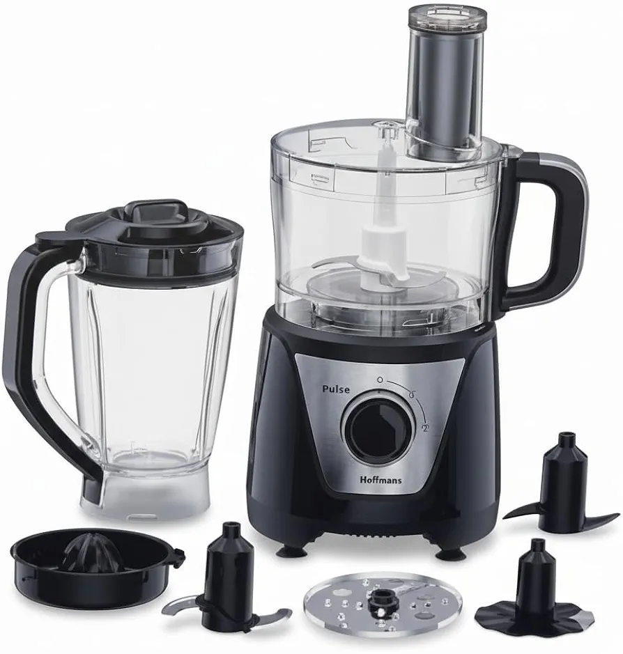 Hoffmans HM-1278 8-in-1 Kitchen Food Processor & Blender – 1000W