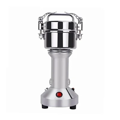 Hoffmans Fast Electric Coffee, Spice &amp; Herb Grinder – Silver