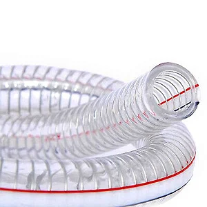 2 Inch Reinforced Transparent PVC Water Pump Suction Hose