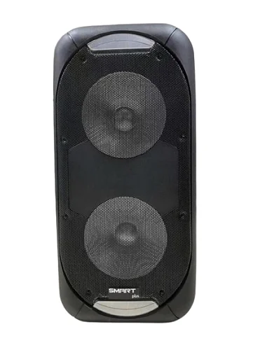 Smart Plus MP-212 Dual 12-Inch Professional Portable Speaker – Bluetooth &amp; 2 Wireless Mics