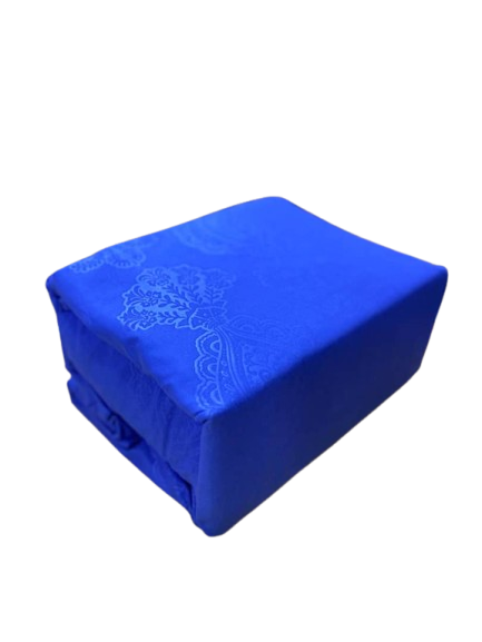 5x6 4pcs Fitted Bedsheets Set, 1 Fitted Sheet, 1 Flat Sheet And 2 Pillowcases - Navy blue