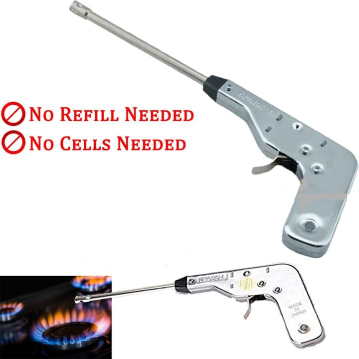 Gas Igniter Gas Lighter - Silver