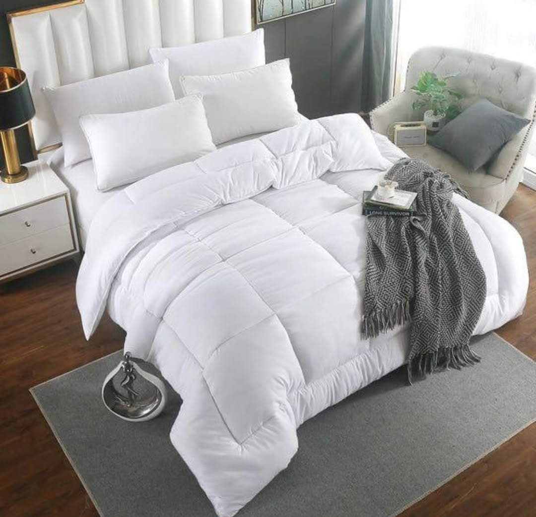 6x6 King Size Quilt/Duvet Inner - White