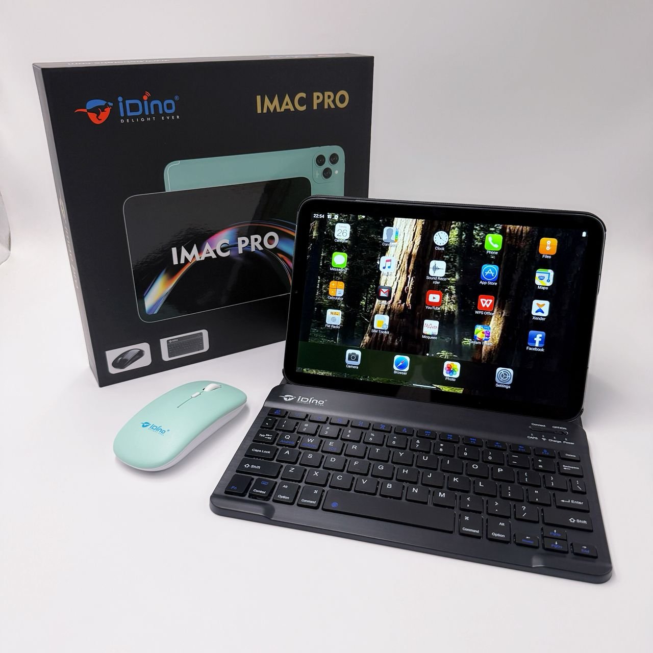 Idino IMAC PRO 10.1 Inch High Definition Tablet,Android 16 Advanced Software ,5G Network, 8.0MP+13.0 MP Pixel, MTK CORE Powered Processor, Incell FHD 4K Sreen,Tablet 16GB RAM 512 ROM, 10000mAh Battery ,Eye Protection, With Bluetooth Keyboard,Mouse