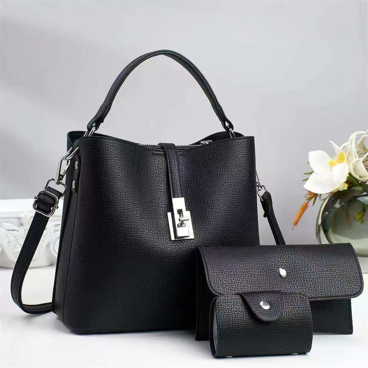 3-Piece Ladies Handbag Set