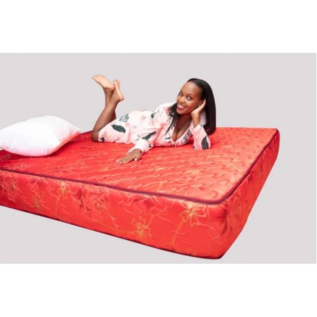 Rosefoam 4*6 Deluxe Quilted Mattress 6Inch - Multicolor