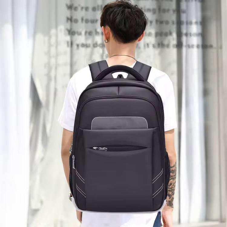 Men's Classic Denggao Backpack Laptop Bag-Black