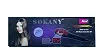 Sokany Ceramic Electric Straightener Brush - black
