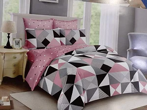 5×6 Duvet Set – 1 Duvet, 1 Bedsheet & 2 Pillowcases – Multicolour May Varies