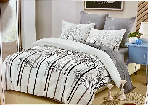 5×6 Duvet Set With 1 Duvet, 1 Bedsheet &amp; 2 Pillowcases – Multicolour Varies