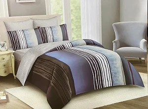 5×6 Duvet Bedding Set with 2 Pillowcases & Bedsheet – 4-Piece Set