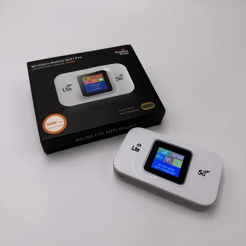 Wireless Mobile WiFi Pro 4G/5G LTE MiFi Router Open To All Simcard Networks
