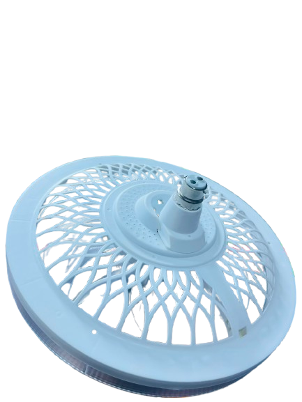 2-in-1 Ceiling Fan Light Bulb with Remote Control – LED Light & Air Circulation
