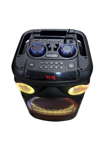 Ailipu Rechargeable Party Speaker with Bluetooth, TWS & Wireless Microphone