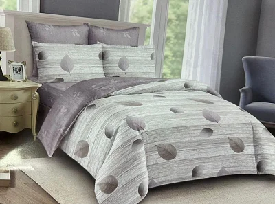 6×6 Duvet Set with 2 Curtains, Cushions, Bedsheets &amp; Slippers