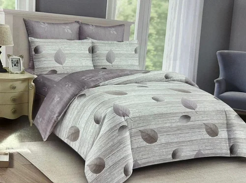 6×6 Duvet Set with 2 Curtains, Cushions, Bedsheets &amp; Slippers