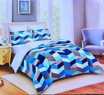 6×6 10-Piece Duvet Set with Curtains, Bedsheets, Cushions, Pillowcases, Neck Roll &amp; Slippers
