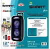 Smart Plus MP-212 Dual 12-Inch Professional Portable Speaker – Bluetooth & 2 Wireless Mics