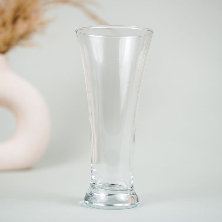 6 Piece set of Clear Long Cocktail Juice Glasses