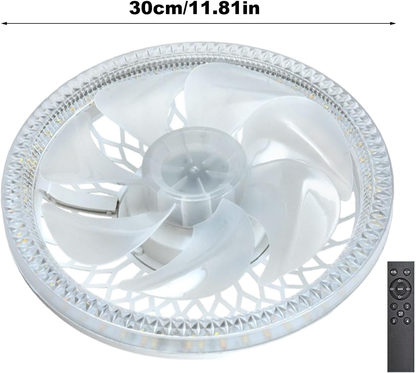 LED Ceiling Fan Bulb Light with Remote Control