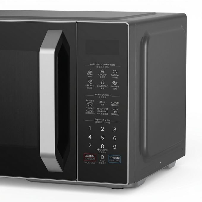 Midea 2-in-1 Microwave Grill Oven – Digital Control