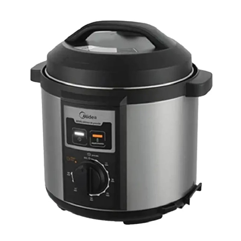 MIDEA 6Liters Electric Pressure Cooker 1000W I MY-CJ6002W - Silver