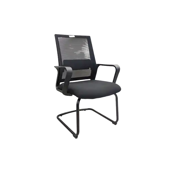 Modern Office Visitor Chair(BLACK)