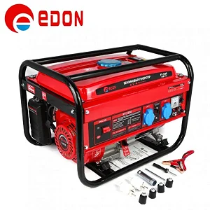 EDON 3.3 KVA Petrol Generator with Key & Manual Starter - Multicolor