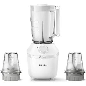 Philips 3000 Series HR2191/20 Blender - 450W, 2L Jar, Chopper & ProBlend