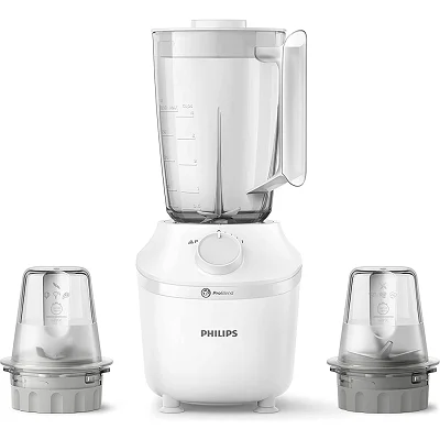 Philips 3000 Series HR2191/20 Blender - 450W, 2L Jar, Chopper &amp; ProBlend