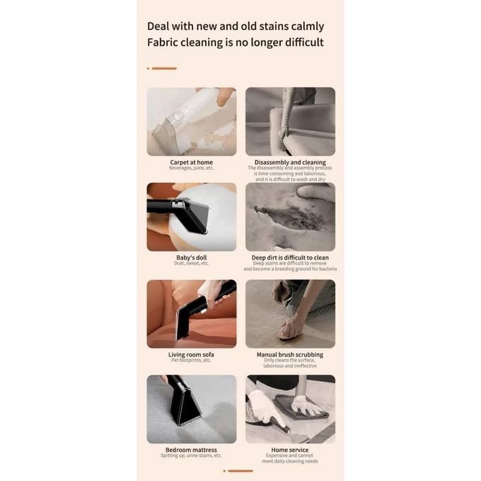Hoffmans Carpet Cleaner, Wet Vacuum Cleaner And Dry For Carpets, Carpets, Sofas, Car Seats