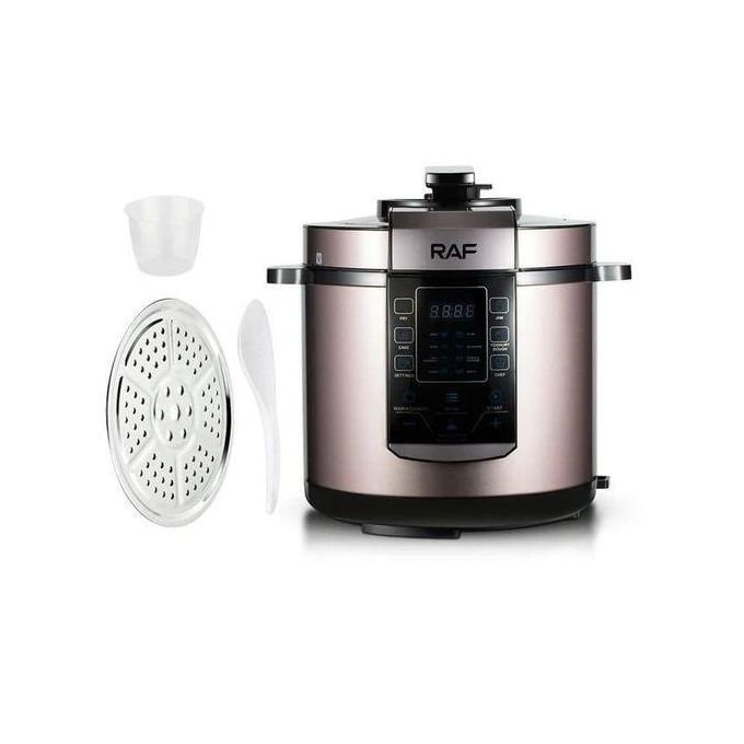 RAF Smart Digital 6L Electric Pressure Cooker / Multi-Cooker -Silver