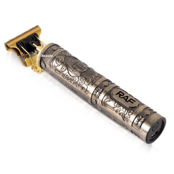 RAF Rechargeable Hair Clipper & Beard Trimmer - Gold