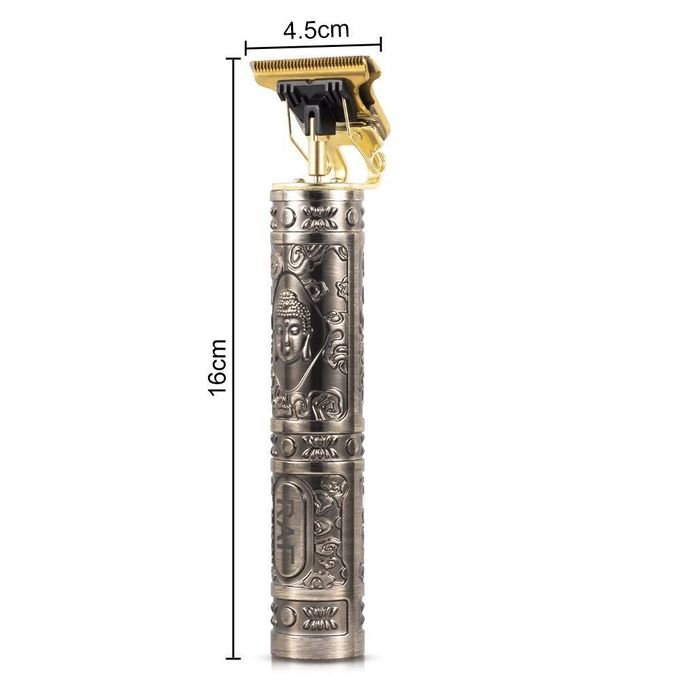 RAF Rechargeable Hair Clipper & Beard Trimmer - Gold